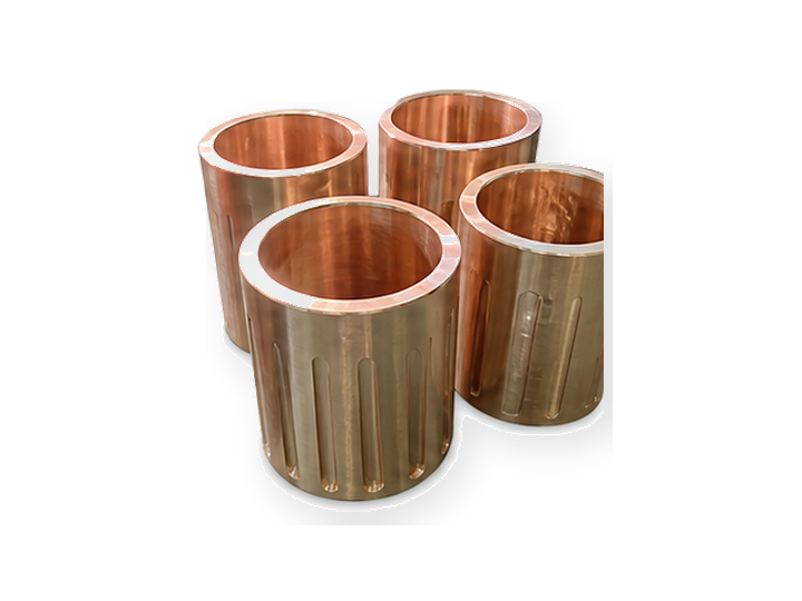 Bujes de bronce y piezas de cobre