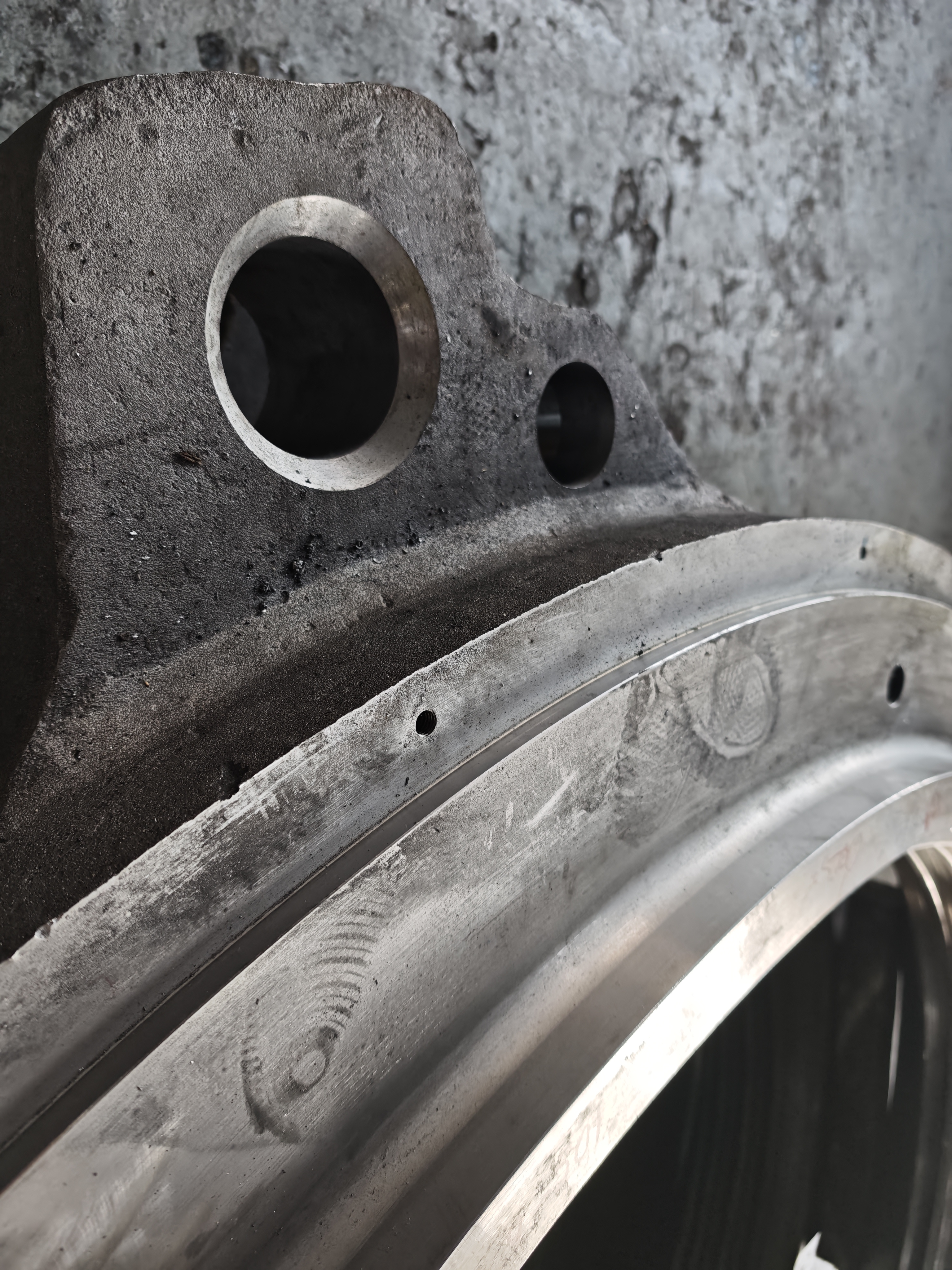 Lock nut detail 2