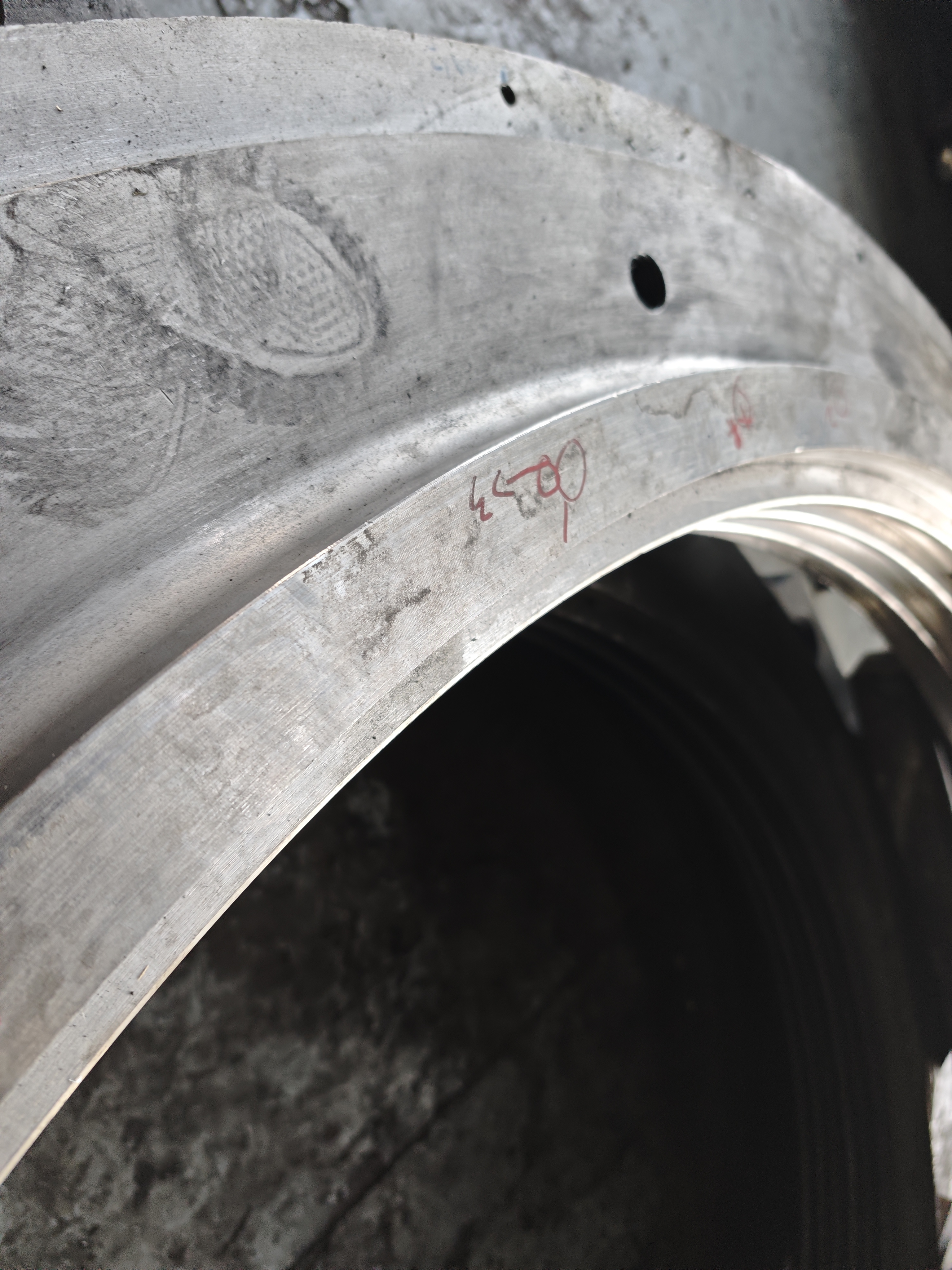 Lock nut detail 3