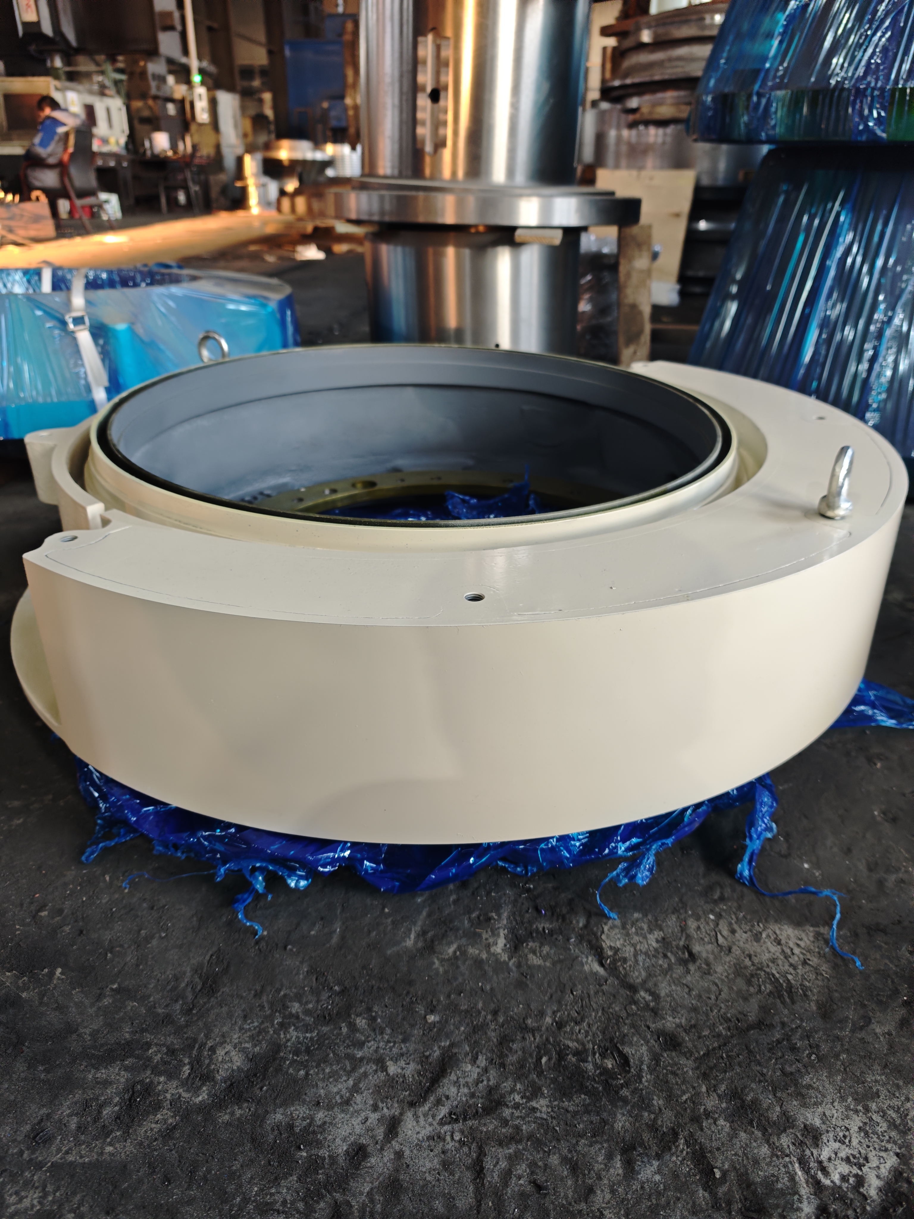 Horizontal counterweight photo